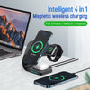 3-in-1 Magnetic Wireless Charger Stand For iPhone