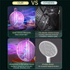 Electric Mosquito Swatter Bug Zapper Racket