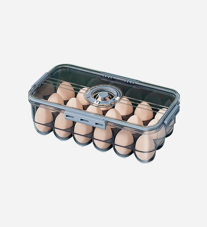 Smart Seal Timer Eggs Container