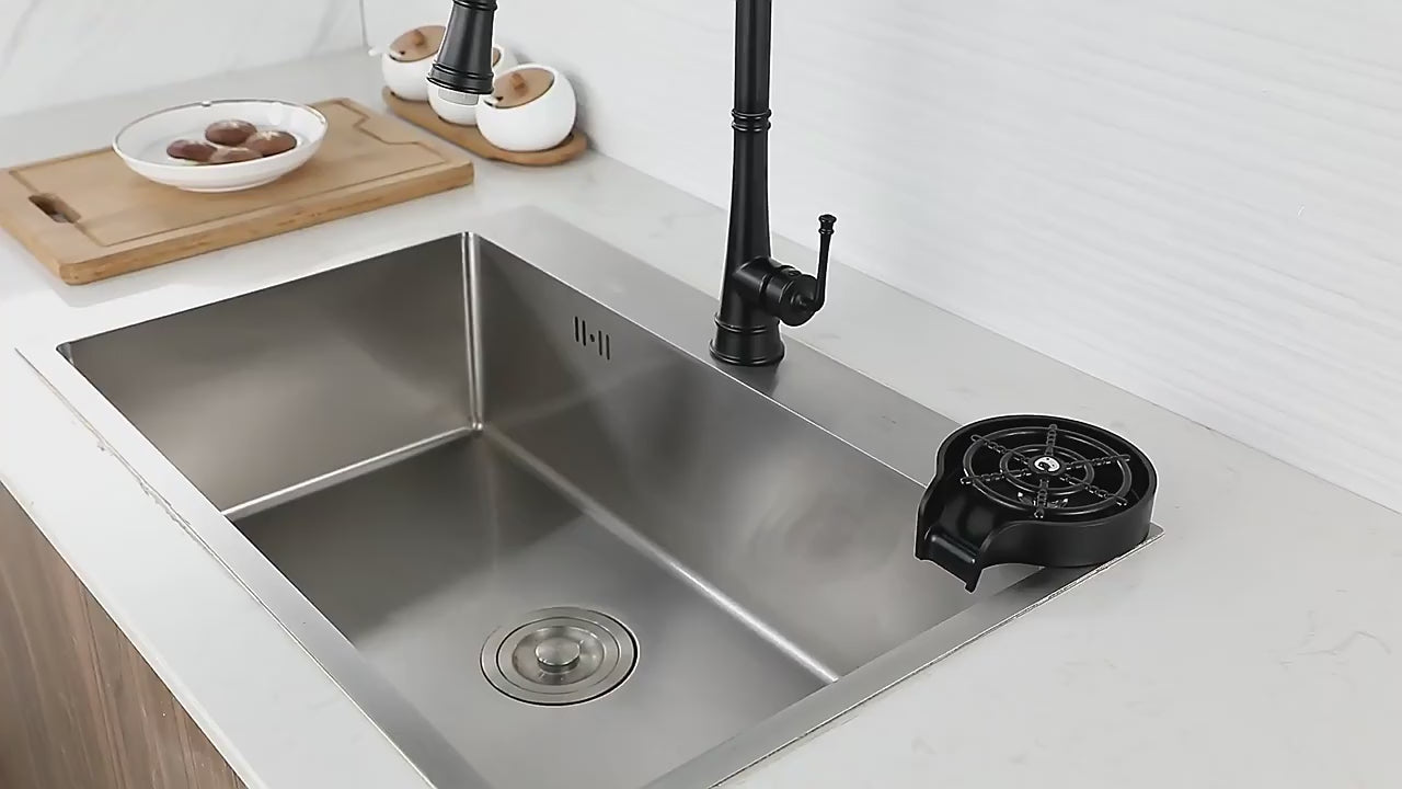 Automatic Faucet Cup Washer for Kitchen Sink