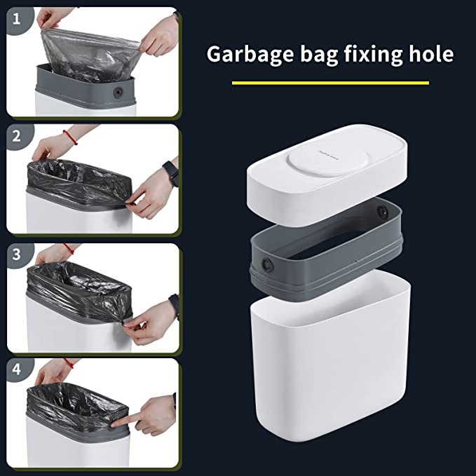 14L Automatic Packaging Trash Can