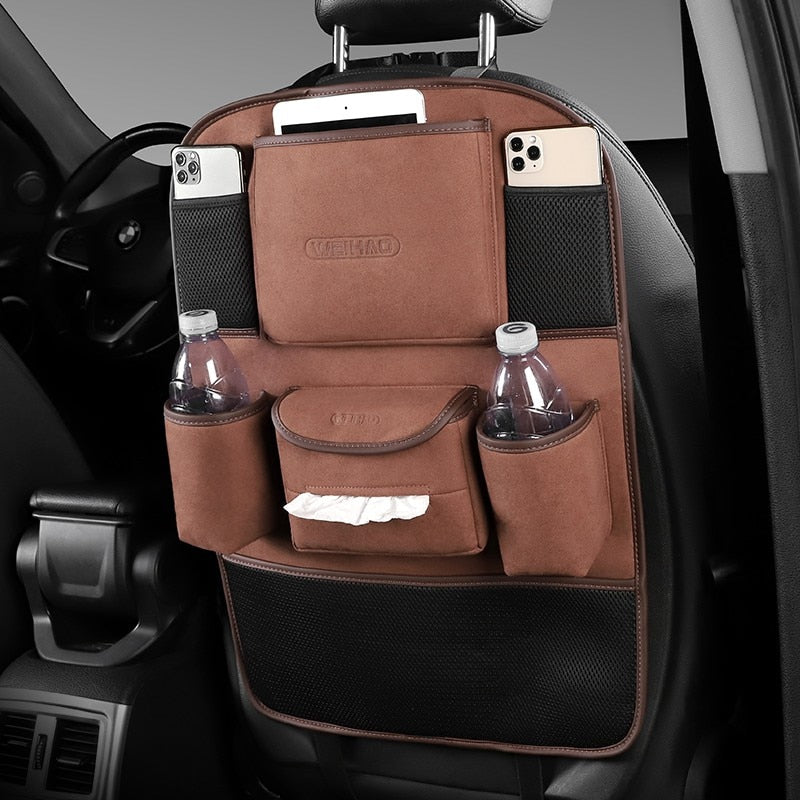 Car Seat Back Multi-Pocket Storage Bag
