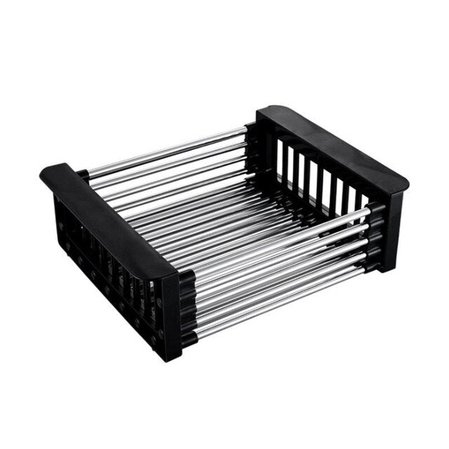 Kitchen Sink Expandable Stainless Steel Drain Rack