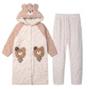 Load image into Gallery viewer, Women&#39;s Coral Fleece Winter Pajamas Set