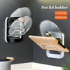 Wall-mounted 2-layer Pot Lid Holder Rack