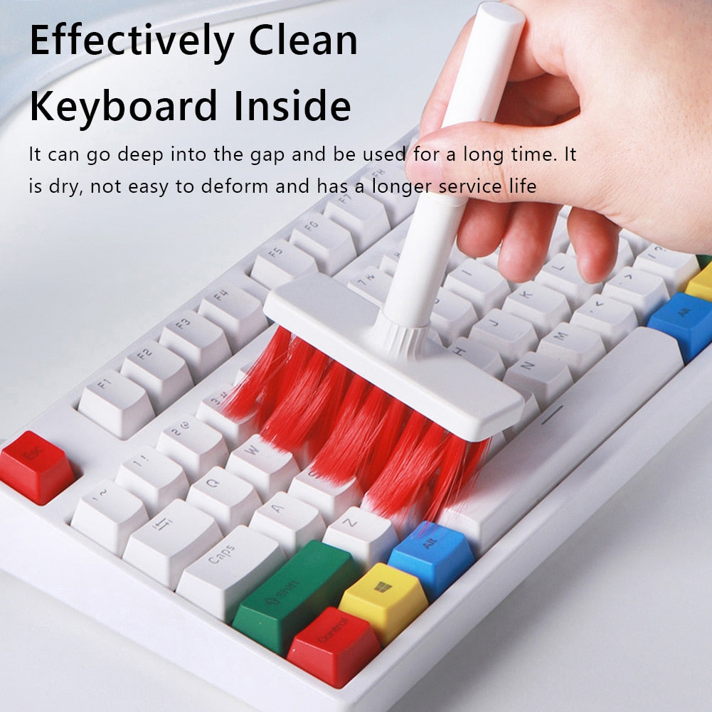 Cepillo de limpieza de teclado 3 en 1
