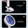 Load image into Gallery viewer, Foldable USB Rechargeable Air Cooling Fan
