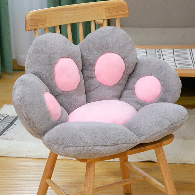 Fluffy Bear Paw Chair Cushion