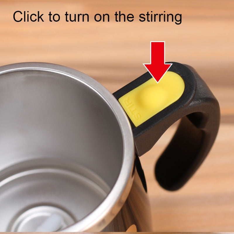 USB Rechargeable Automatic Self Stirring Magnetic Mug