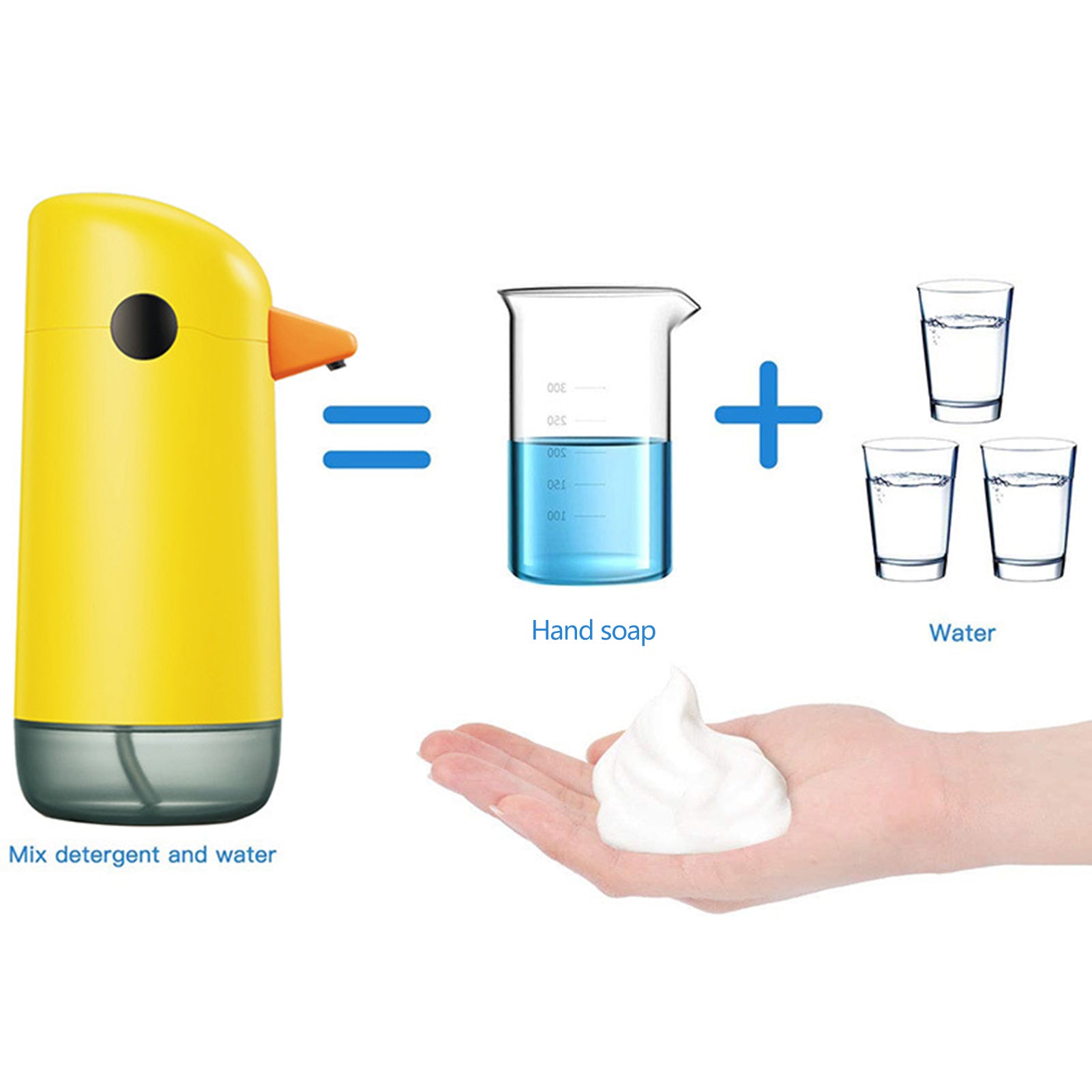 Yellow Duck Automatic Liquid Soap Dispenser