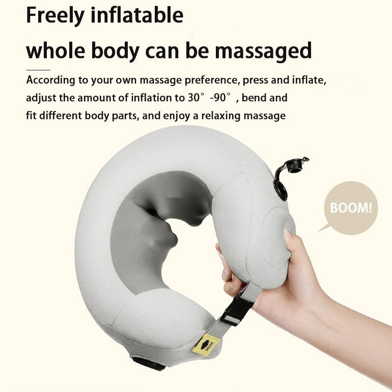 Masajeador de cuello inflable inteligente 5D