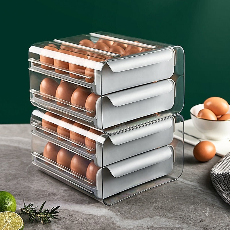 32 Grid Refrigerator Egg Storage Boxes